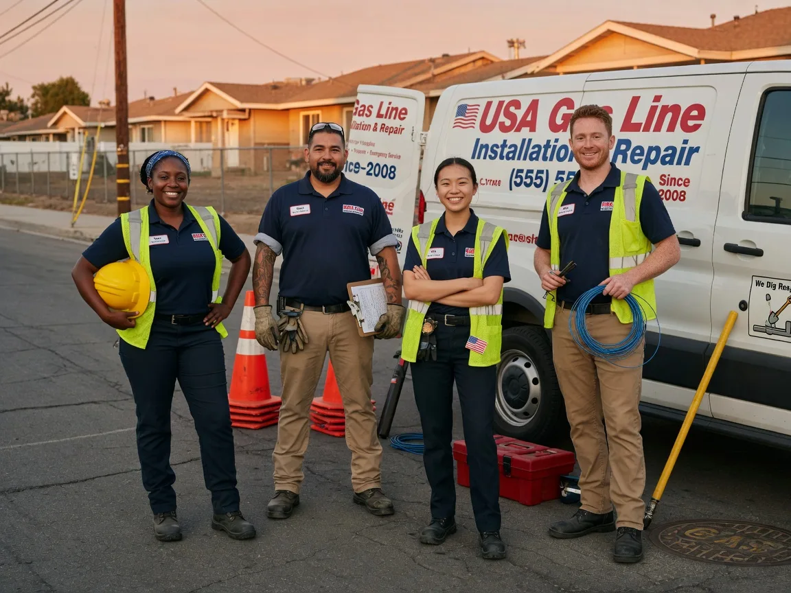 Gas Line Installation company in Dutch John, UT